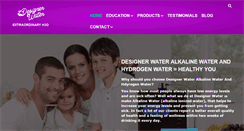 Desktop Screenshot of designerwater.com